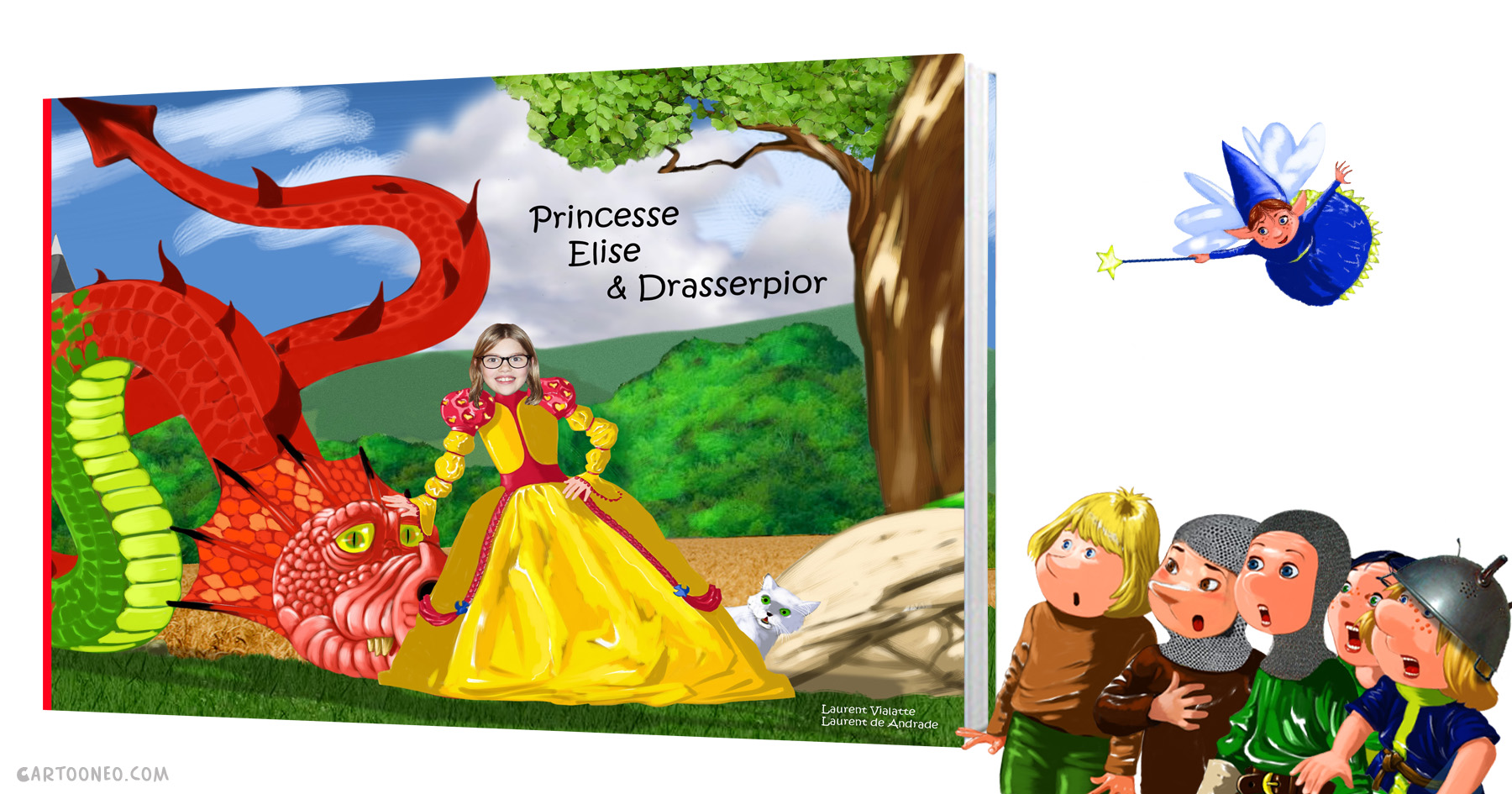 Prince et Princesse-Livre personnalisé - CreerMonLivre