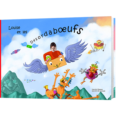 livre personnalisé les désordaboeufs pour apprendre à apprendre. de 4 à 8 ans